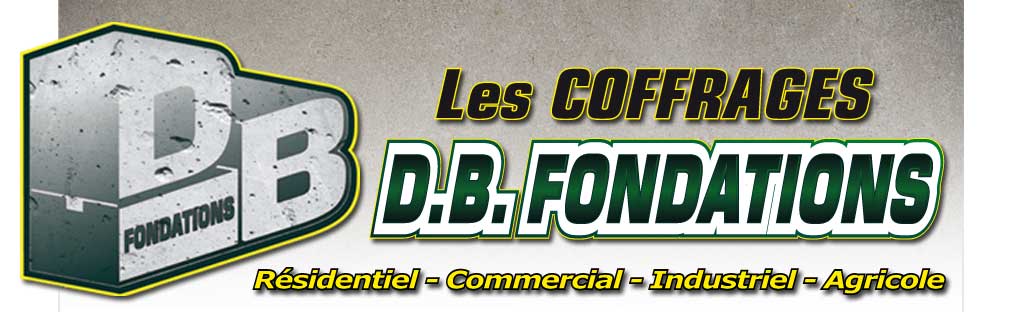 Les coffrages DB Fondations